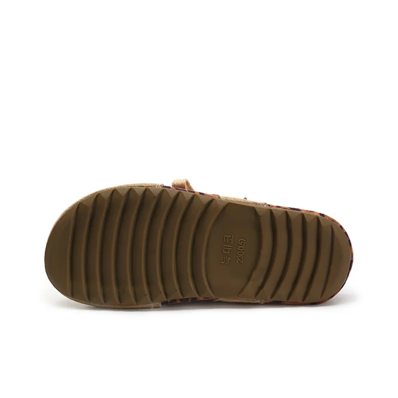 Zun'er Quiet Odor Resistant Wrap toe Slippers Women's Brown-10