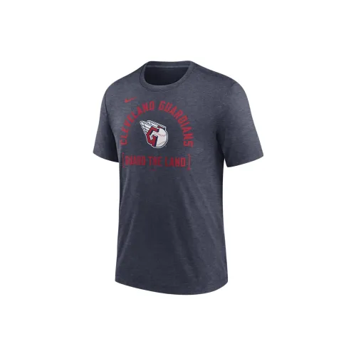 Nike Cleveland Guardians Swing Big T-Shirt Men's Marine Blue