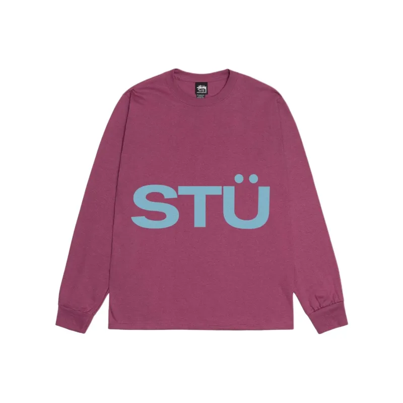 Stussy All Caps Long Sleeve Tee-4