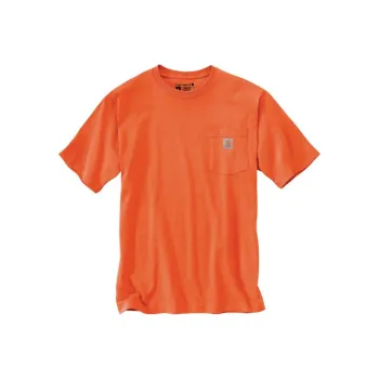 Carhartt T Shirts Men Orange