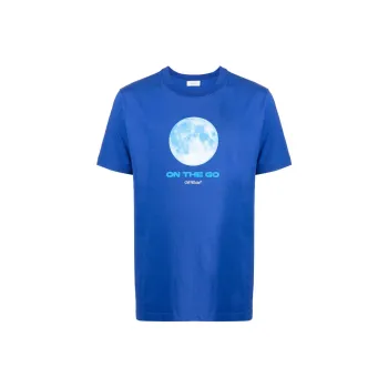 OFF WHITE On The Go Moon Cotton T shirt