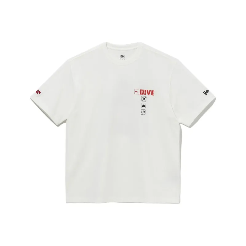 New Era SS24 T Shirt Unisex White-0