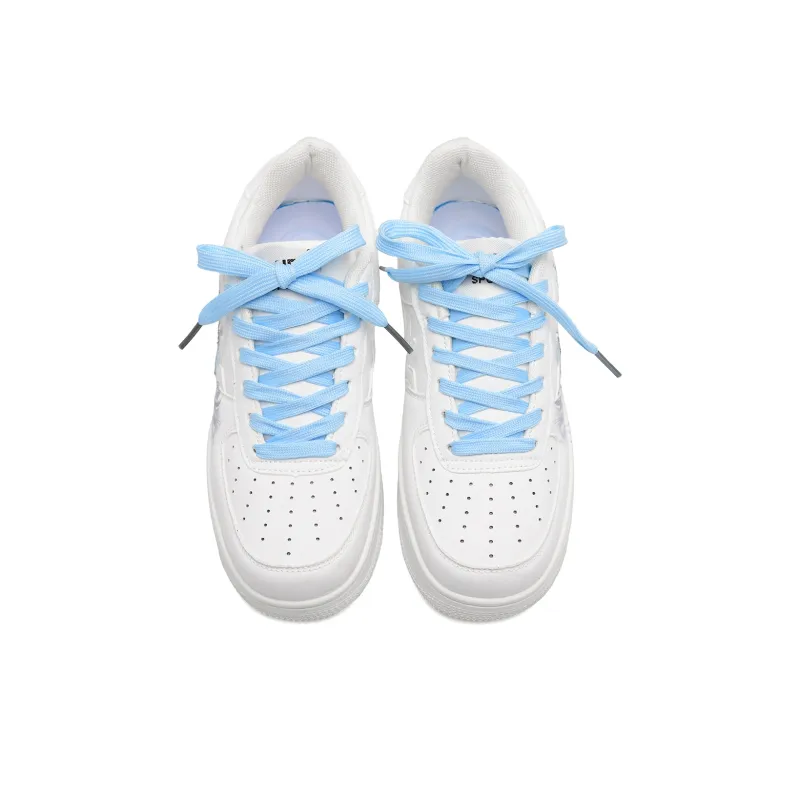 7 SEVFUN Lightweight And Breathable Low Top Skateboard Shoes Unisex Goku White-6