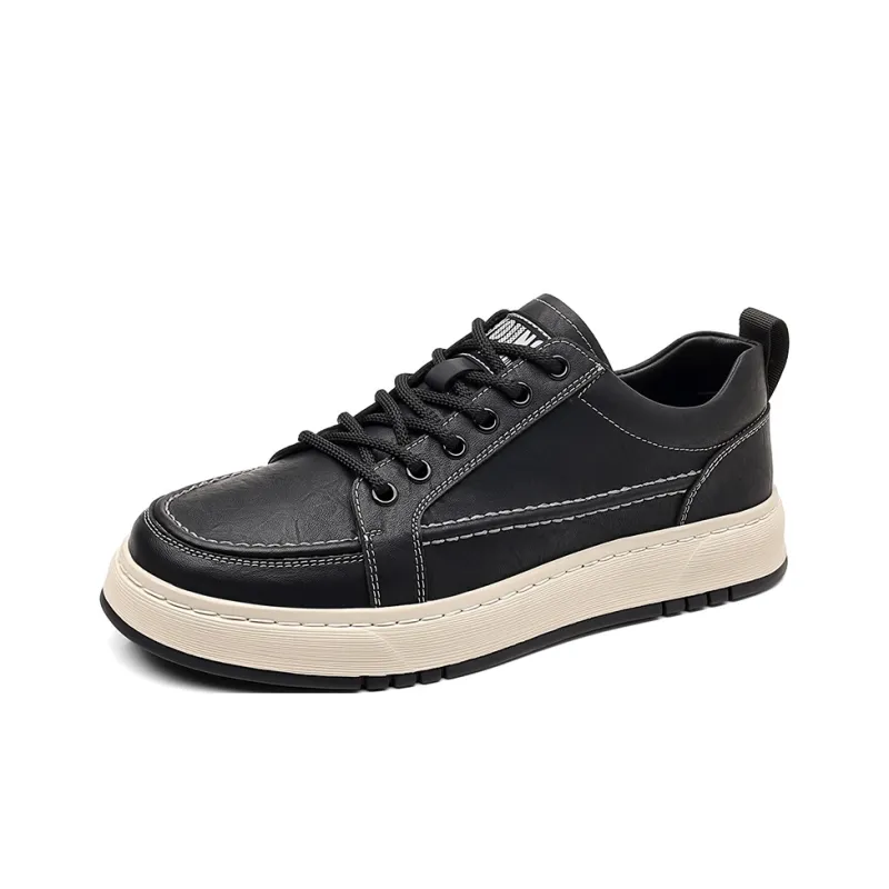 AMICNIEGD Slip Resistant, Breathable, And Supportive Low Top Skateboard Shoes Men's-0