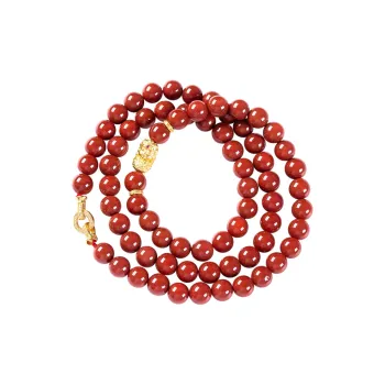 Execute The Blessing Southern Red Agate Necklaces Unisex