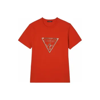 GUESS T-Shirts Men Red