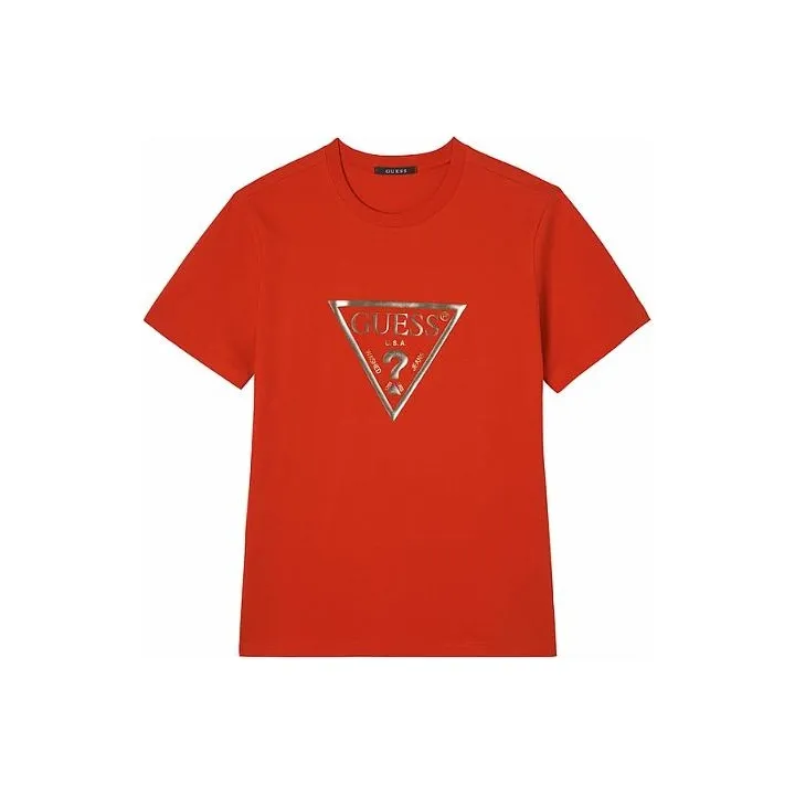 GUESS T-Shirts Men Red-0