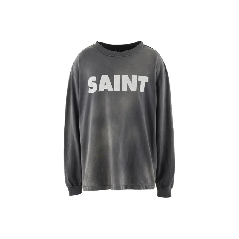 SAINT Mxxxxxx Logo print Sweatshirt-0
