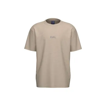 NBA Drop Shoulder Sleeve T Shirt Unisex Beige Khaki