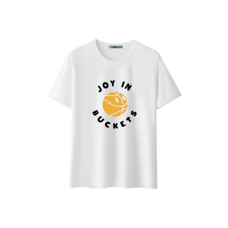 Jean West T Shirt Summer Men's White-0
