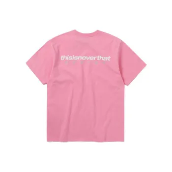Thisisneverthat SS24 DSN Logo Tee T Shirt Unisex Pink