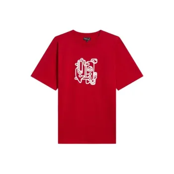 Agnes B. T-Shirts Men Red