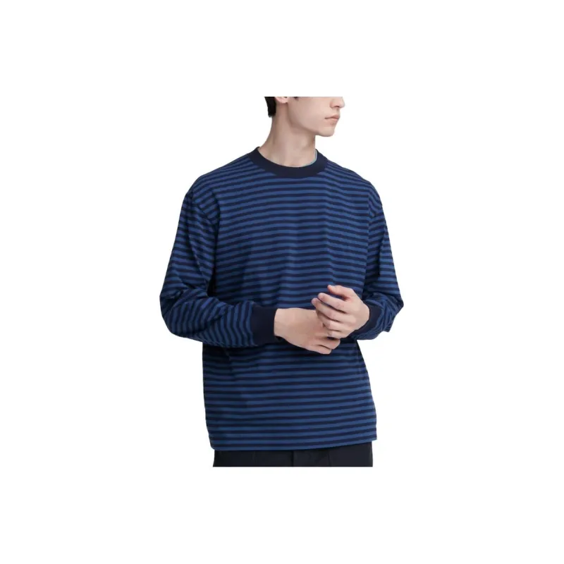 UNIQLO T Shirt Unisex Dark Blue-0