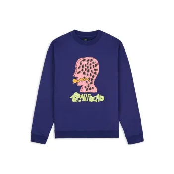 Brain Dead T-Shirts Men Blue