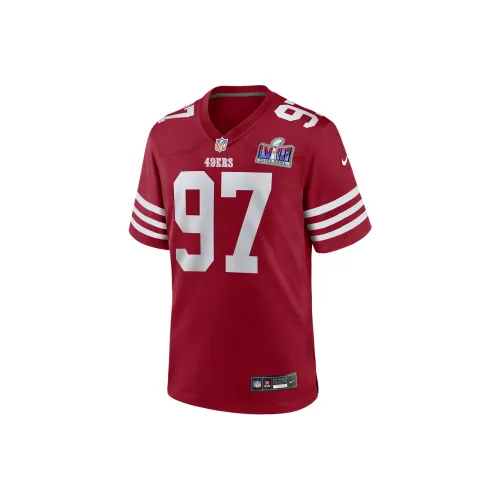 Nike Nick Bosa San Francisco 49ers Super Bowl LVIII T-Shirt Men's Red