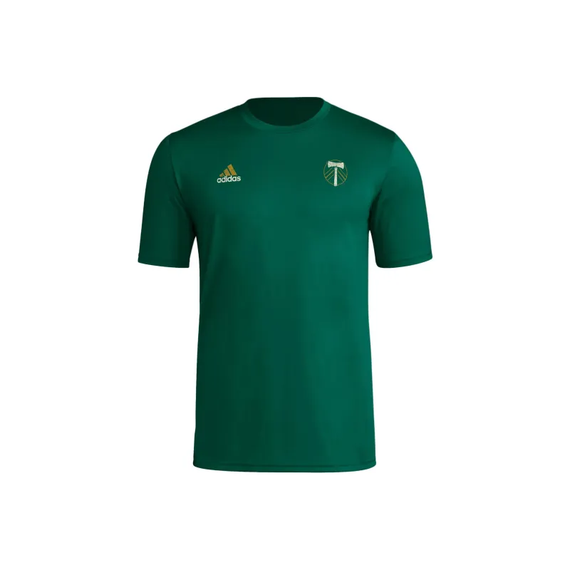 Adidas Free Shipping With AdiClub Portland Timbers Short Sleeve Pre-Game Tee-0