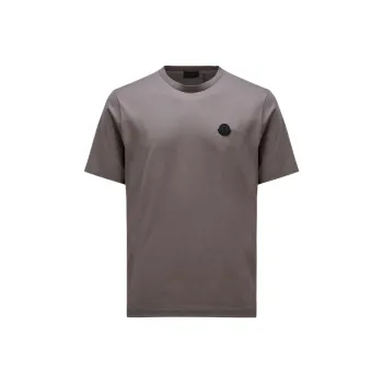 Moncler SS24 T Shirt Men's Brown Gray