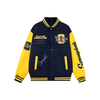 SPONGEBOB SQUAREPANTS Baseball Jacket Unisex