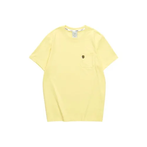 Skechers Funny Monster T-Shirts Unisex Light Banana Yellow/01UP