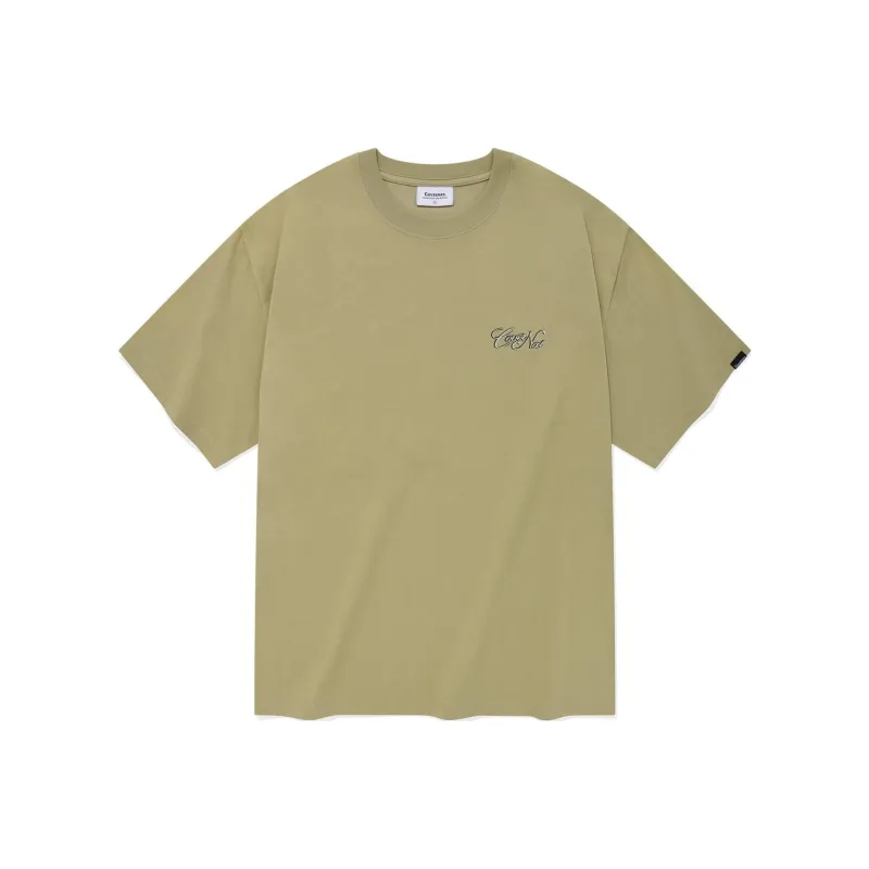 COVERNAT T Shirts Unisex Khaki-0