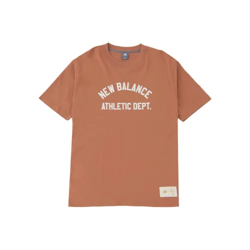 New Balance T Shirt Men's Walnut Wood