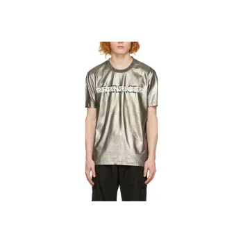 VERSACE T-Shirts Men Silver