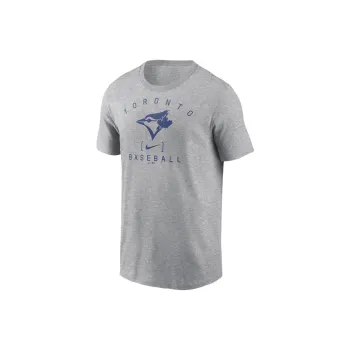 Nike Toronto Blue Jays Home Team Athletic Arch T-Shirt Men's Gray