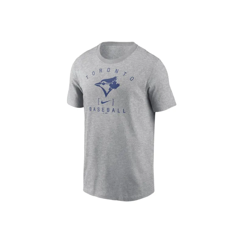 Nike Toronto Blue Jays Home Team Athletic Arch T-Shirt Men's Gray-0