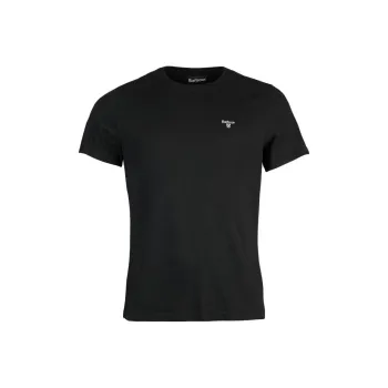 BARBOUR Logo Embroidered T Shirt