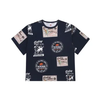 Dickies T Shirts Men Navy Blue