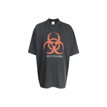 Vetements T-Shirts Men Dusty Gray