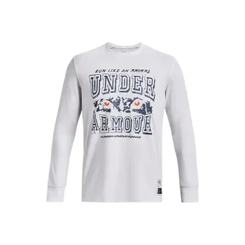 Under Armour RUN LAA T Shirts Men White