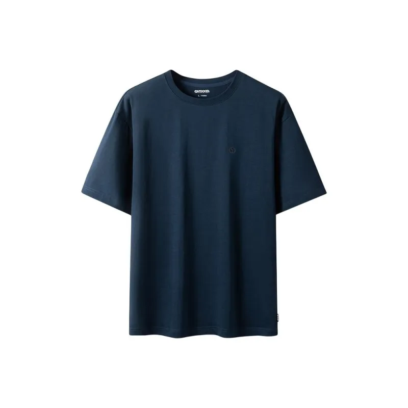 OUTDOOR PRODUCTS Drop Shoulder Sleeve T Shirt Men's Navy Blue-0