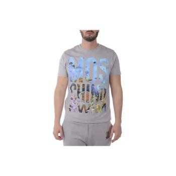 MOSCHINO T Shirts Men Gray