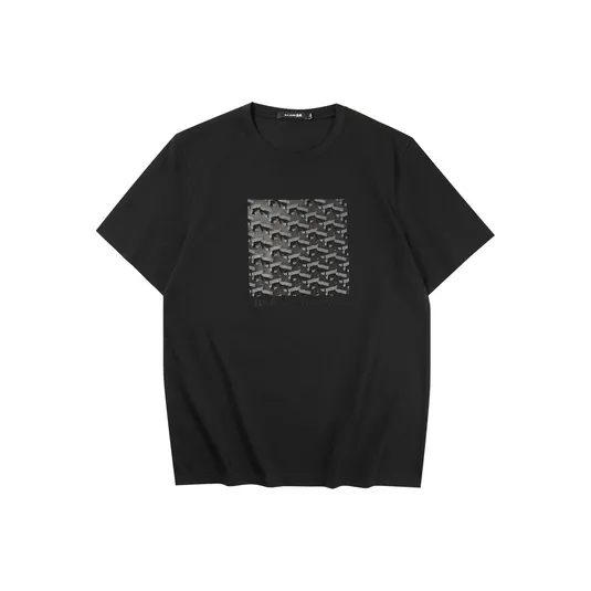 HLA JEANS T Shirts Men Black 42-0