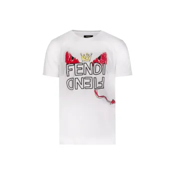 FENDI T Shirts Men White