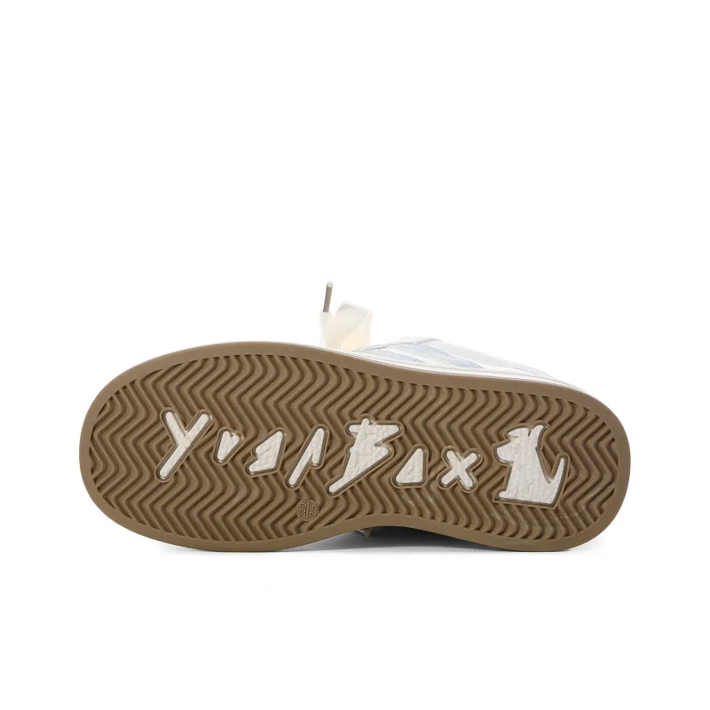Lovely You Lightweight Wear Resistant And Slip Resistant Low Top Skateboard Shoes Women's-4