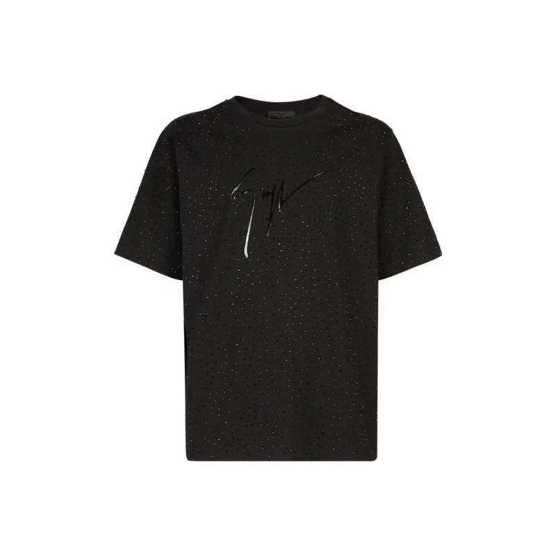 Giuseppe Zanotti Logo print Cotton T shirt-0
