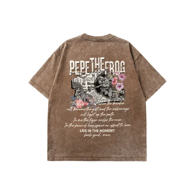Pepe The Frog T Shirts Unisex-4