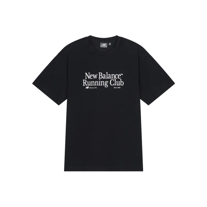 New Balance T Shirt Unisex Black-0