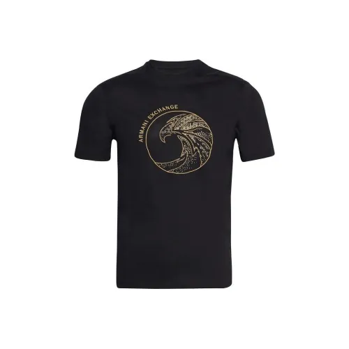ARMANI EXCHANGE SS23 T Shirt Men's Black