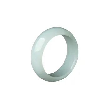 MY WORLD BEGINS AND ENDS WITH YOU Glutinous Jade Jadeite Rings Unisex