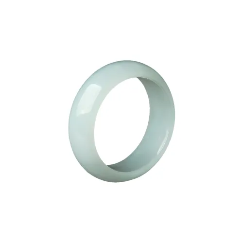 MY WORLD BEGINS AND ENDS WITH YOU Bangles Green Jade Unisex