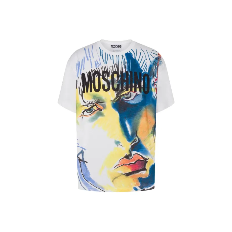MOSCHINO T Shirts Men White-0