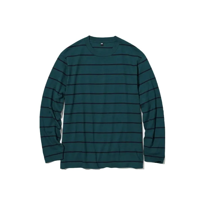 UNIQLO T Shirt Unisex Turquoise-0