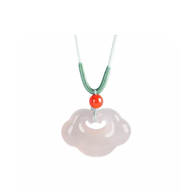 Ancient Jewelry Chalcedony Necklaces Unisex-12