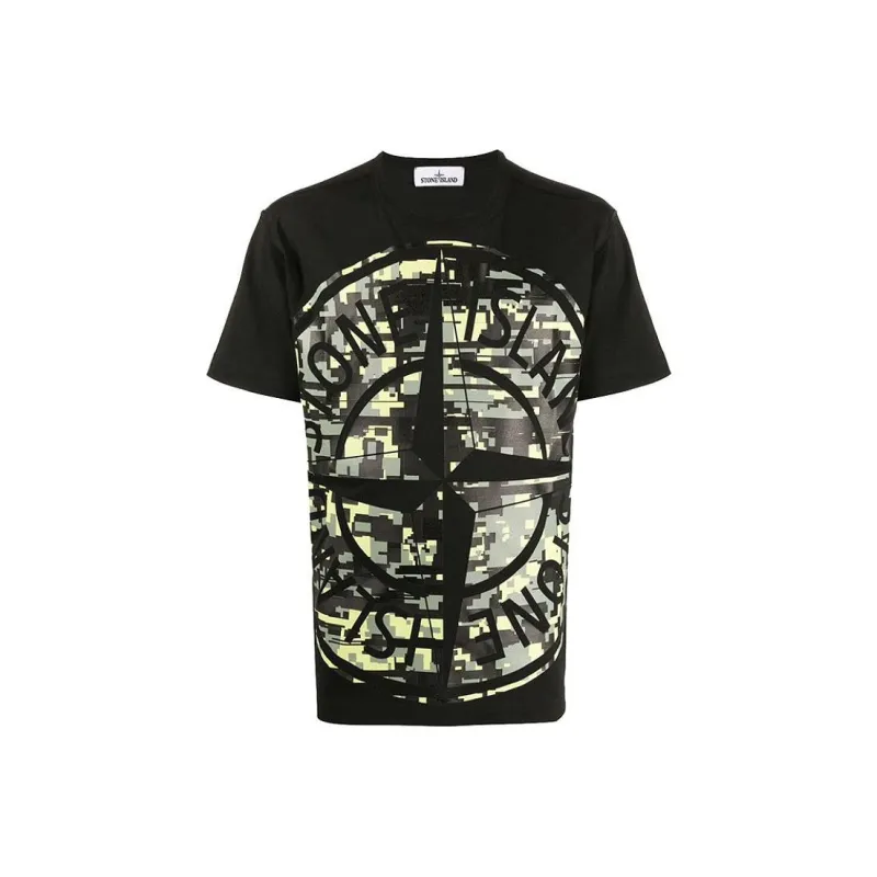 STONE ISLAND T Shirt Men's Black-0