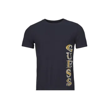 GUESS T Shirts Men Dark Blue