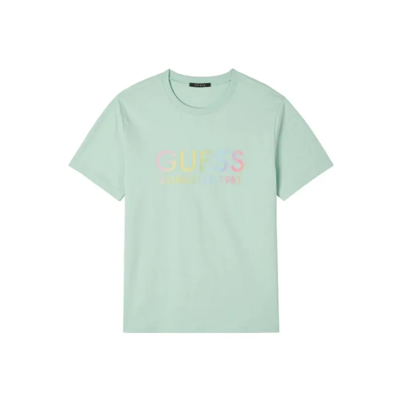 GUESS T-Shirts Men Green-0