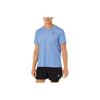 Asics Ventilate Actibreeze Short Sleeve Top T Shirt Men's Light Blue